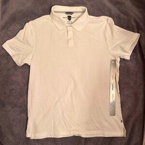 BLACK BROWN POLO SHIRT EUC